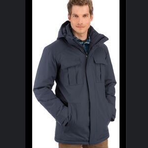 MEC Frostbreaker Parka Winter Jacket Blue Medium